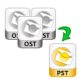 convert multiple pst files