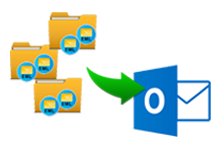 convert multiple EML folders