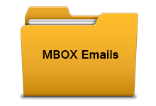 Single MBOX file and folder conversion