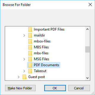 select pdf file