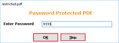 click on ok